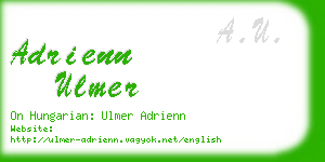 adrienn ulmer business card